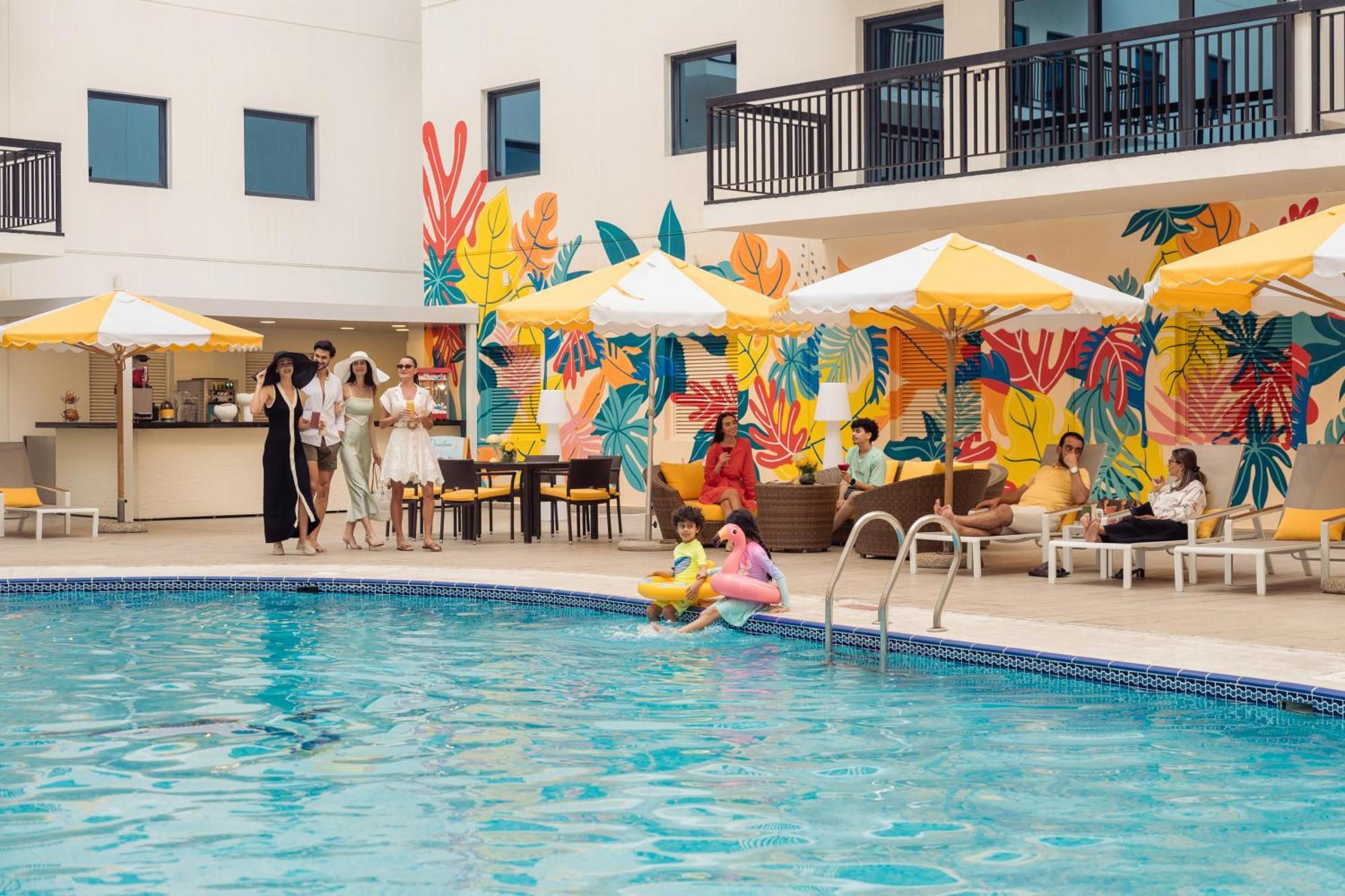Golden Sands Suites Дубай Екстер'єр фото